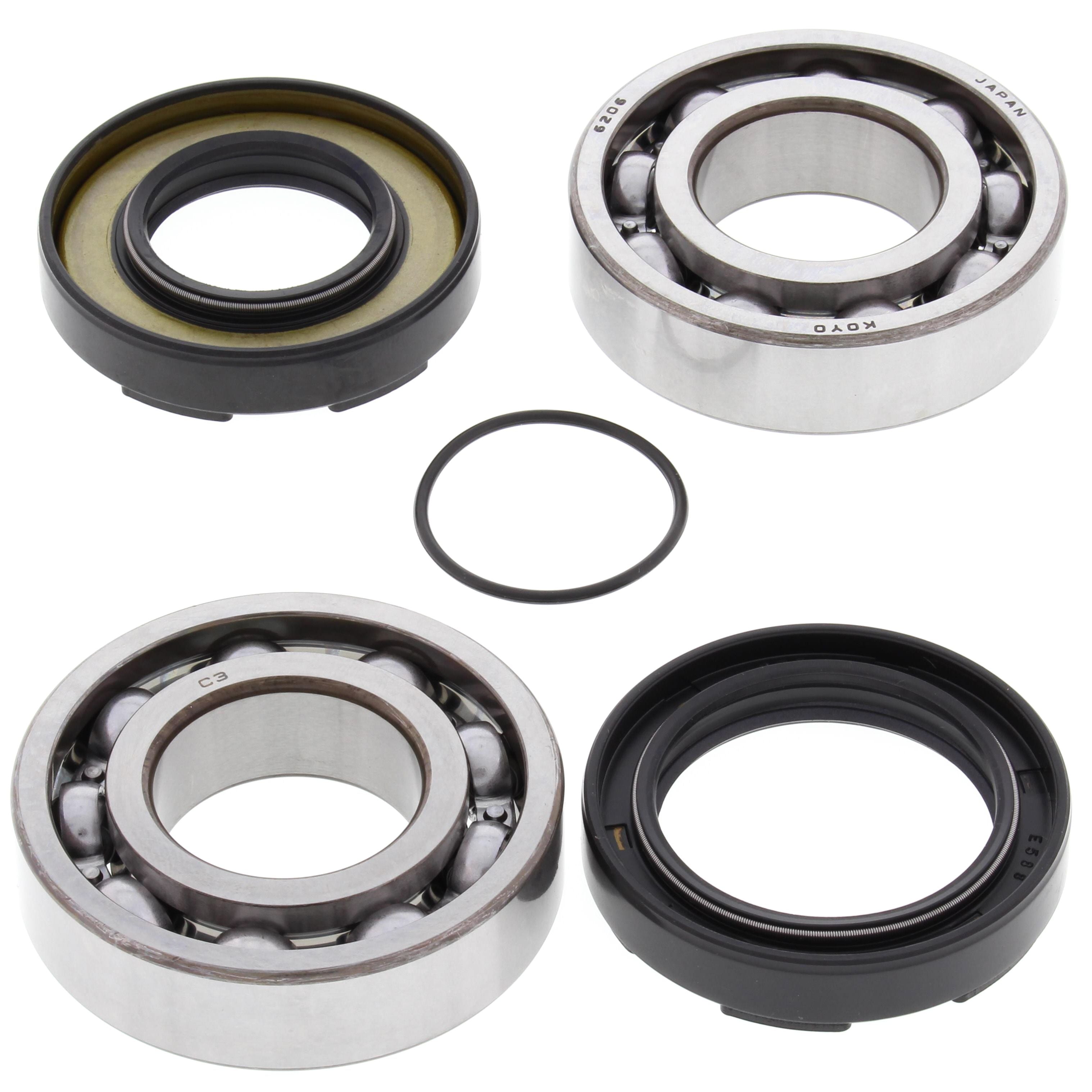All Balls Crank Shaft Mains Bearings & Seals Kit For Yamaha IT 250 1977-1983